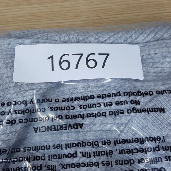 THEORY Sweater Mens XXL Gray Pullover Crew Ribbed Knit RILAND $225 - Picture 8 of 8